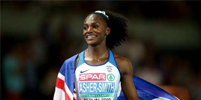 Dina asher smith smile